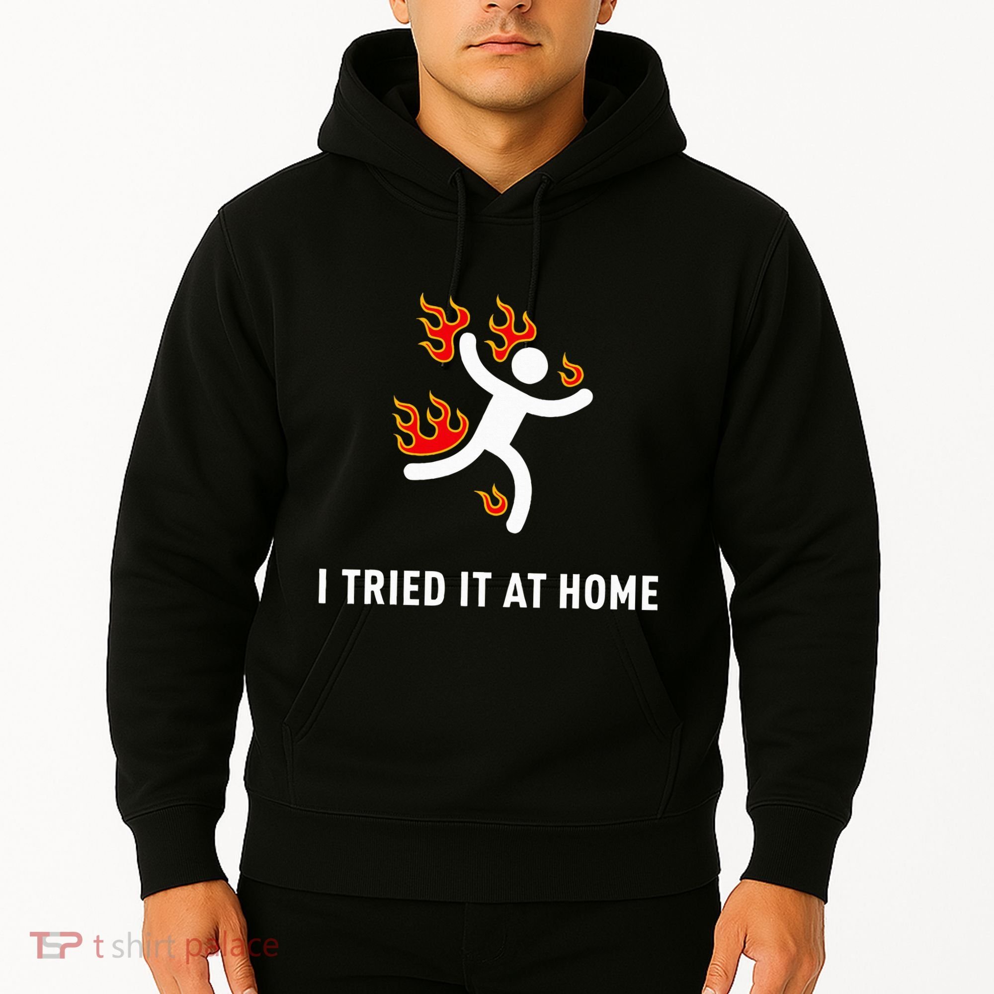 I Tried It At Home Funny Geek Nerd It Admin Science Hoodie