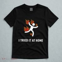 I Tried It At Home Funny Geek Nerd It Admin Science T-Shirt thumb 5