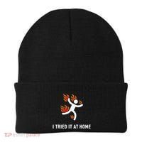 I Tried It At Home Funny Geek Nerd It Admin Science Beanie thumb 0