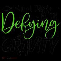 I Think I’Ll Try Defying Gravity Defying Musical Coffee Mug thumb 5