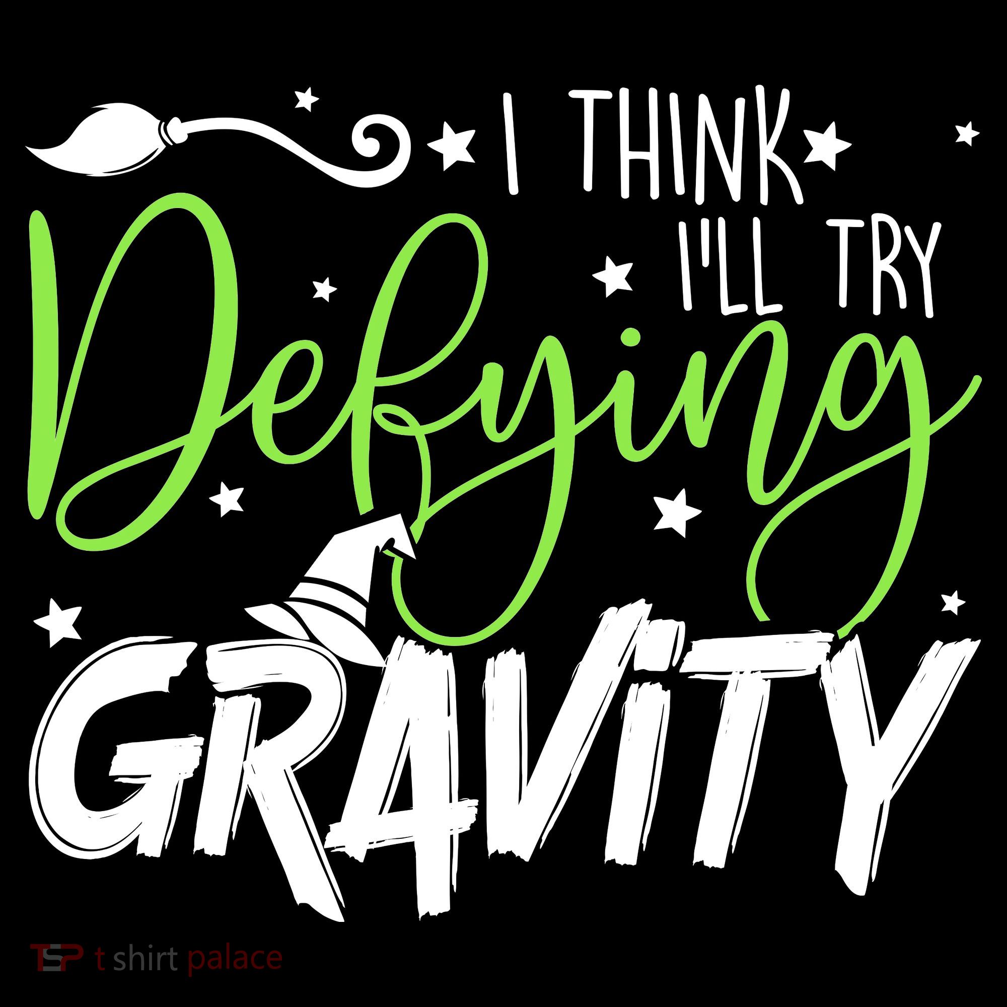 I Think I’Ll Try Defying Gravity Defying Musical Baby Bodysuit