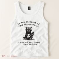 In The Insterest Of Full Transparency It Was Not Easy Peasy Lemon Squeezy Tank Top thumb 2