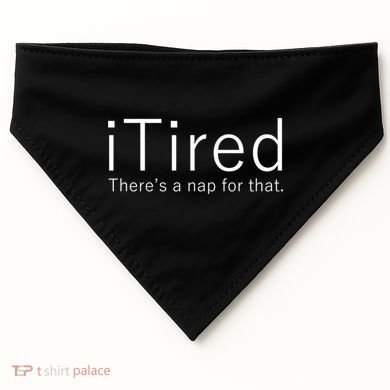 iTired Nap For That USA-Made Doggie Bandana