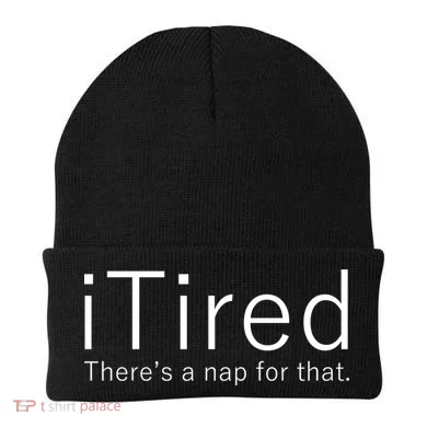 iTired Nap For That Beanie