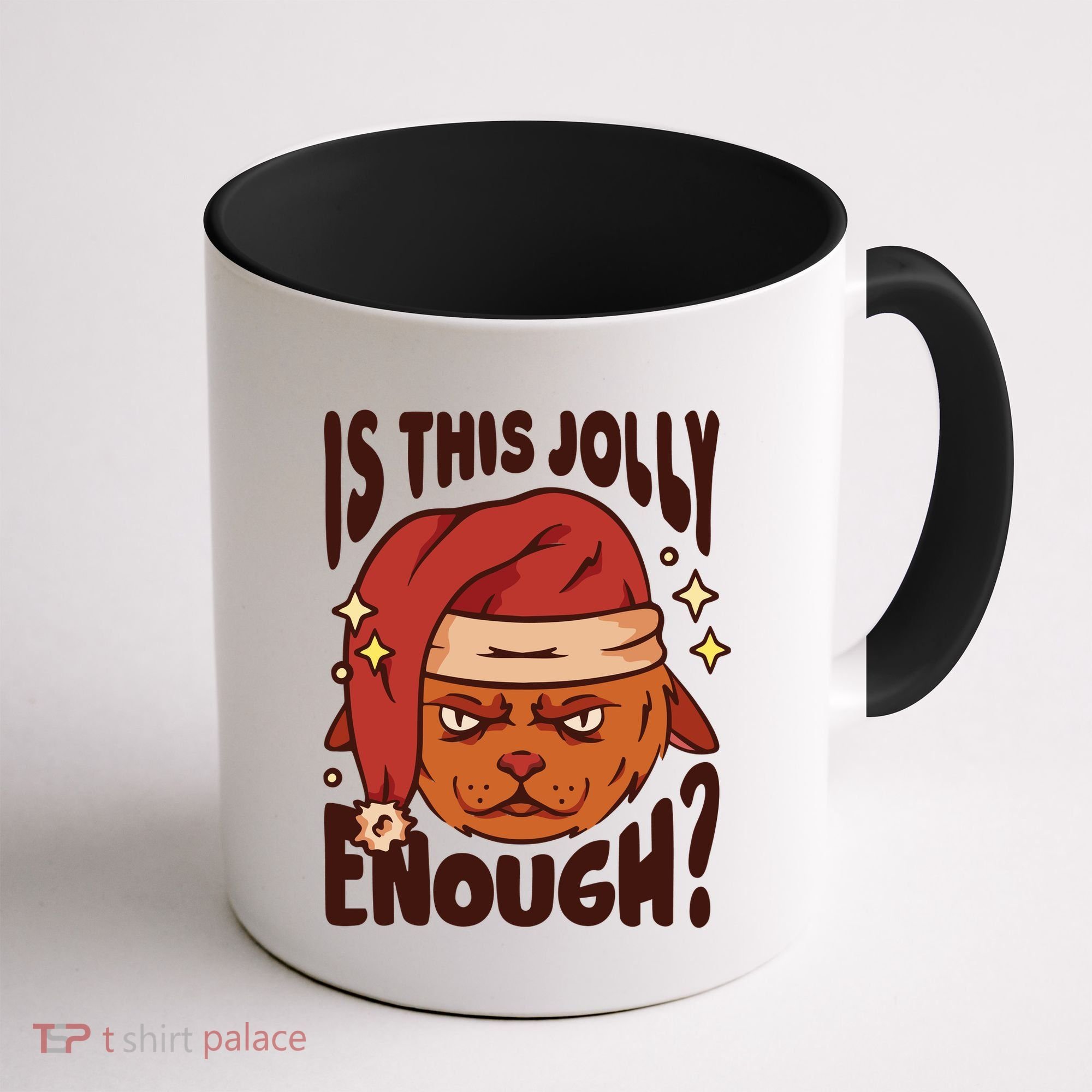 Is This Jolly Enough Anti Christmas Coffee Mug