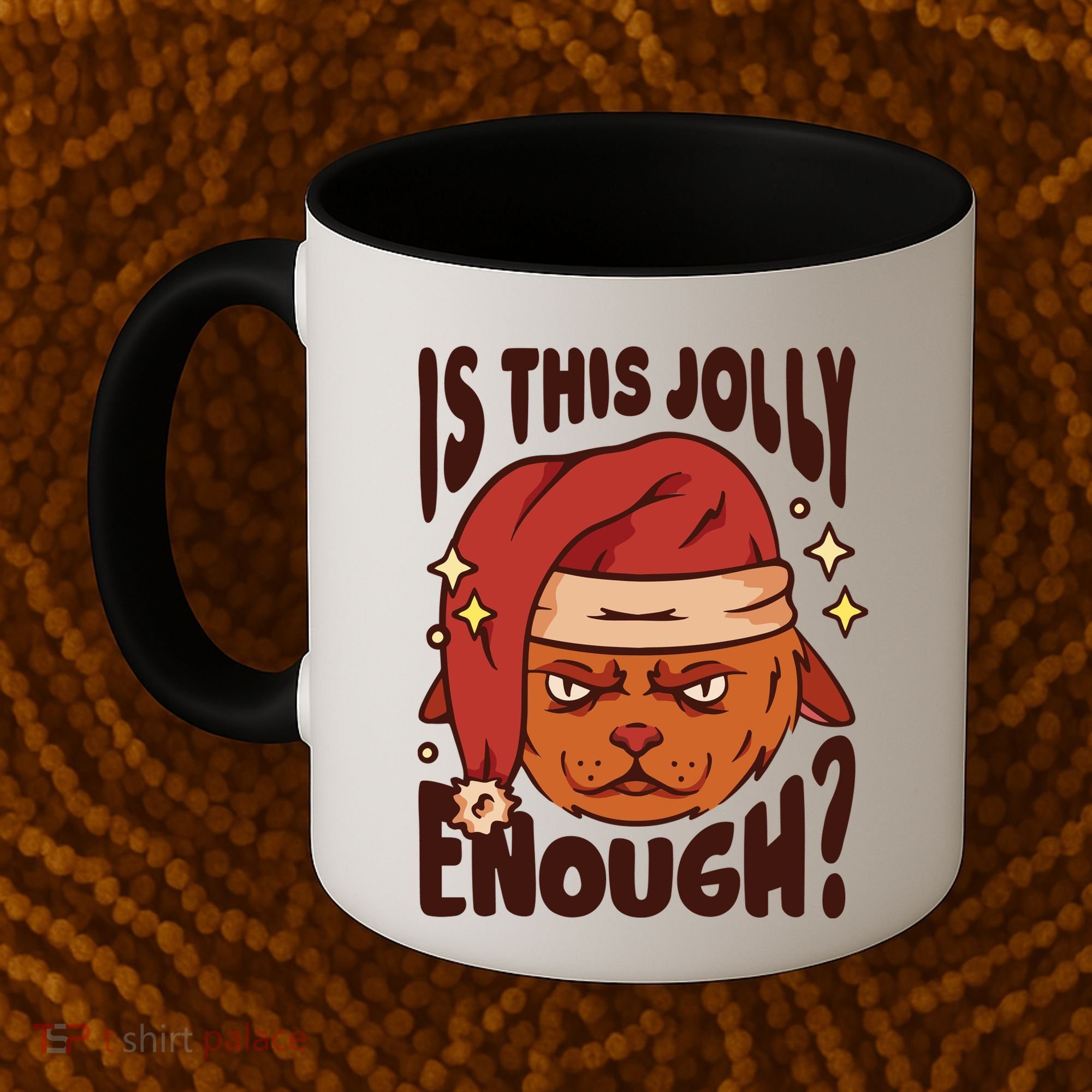 Is This Jolly Enough Anti Christmas Coffee Mug