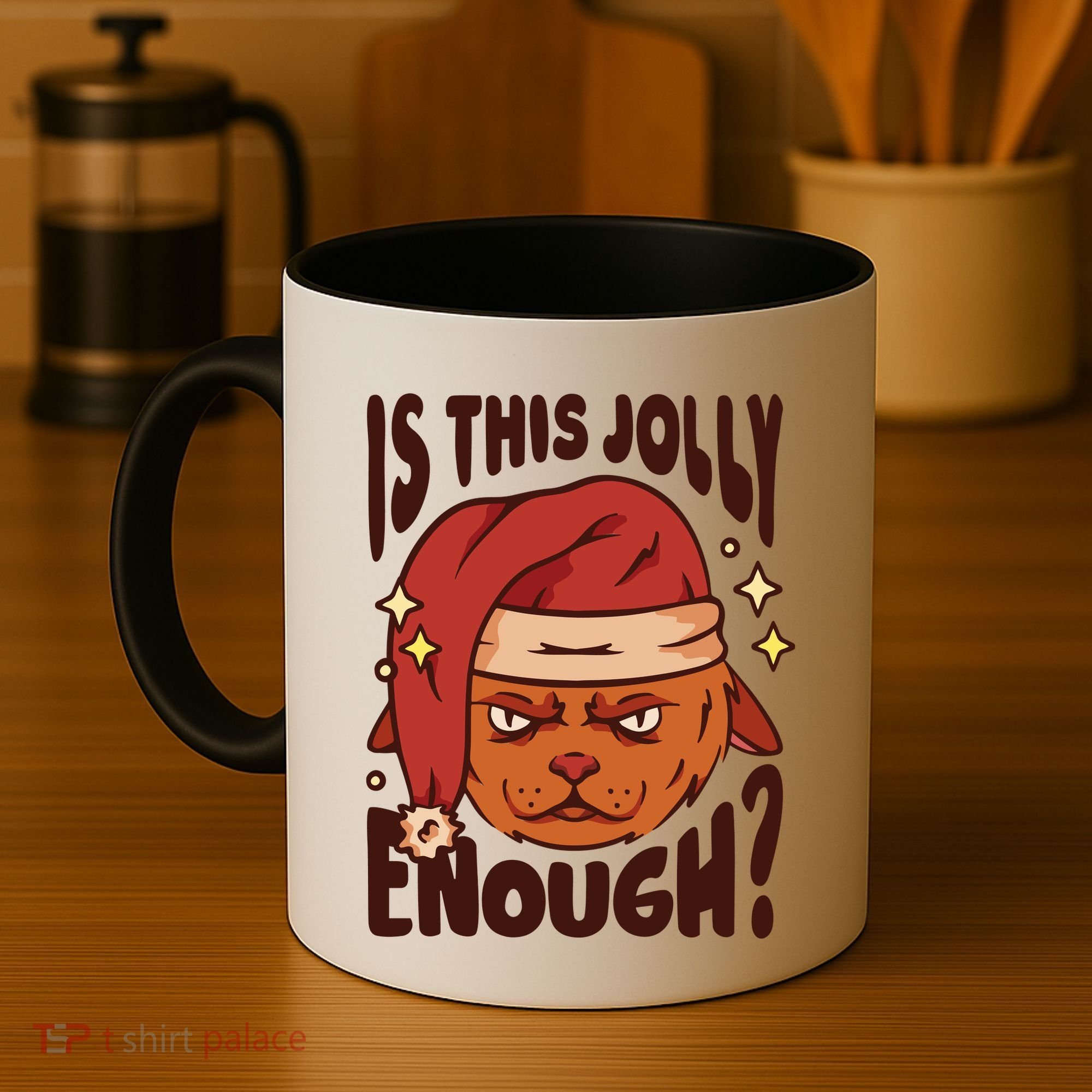 Is This Jolly Enough Anti Christmas Coffee Mug