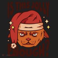 Is This Jolly Enough Anti Christmas Beanie thumb 2