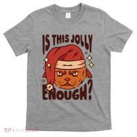 Is This Jolly Enough Anti Christmas T-Shirt thumb 0