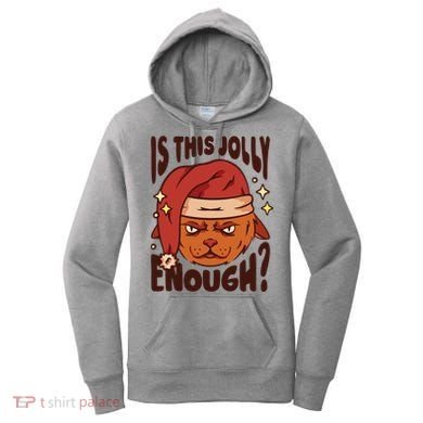Is This Jolly Enough Anti Christmas Women's Hoodie