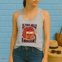 Is This Jolly Enough Anti Christmas Women's Tank Top thumb 2