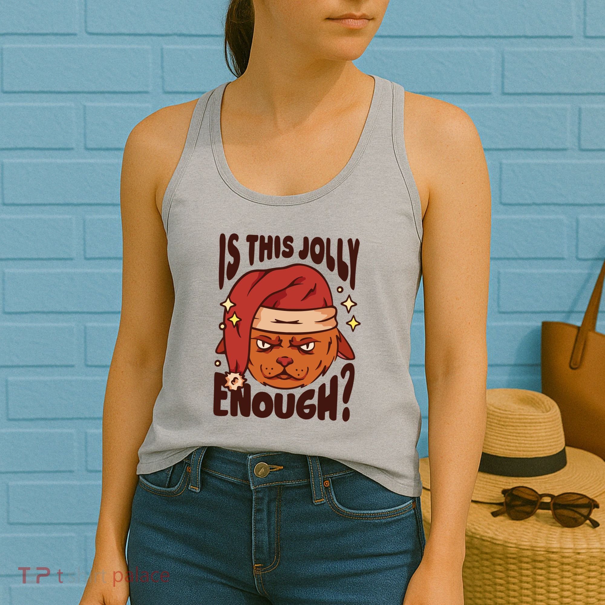 Is This Jolly Enough Anti Christmas Women's Tank Top