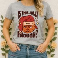 Is This Jolly Enough Anti Christmas Women's T-Shirt thumb 2