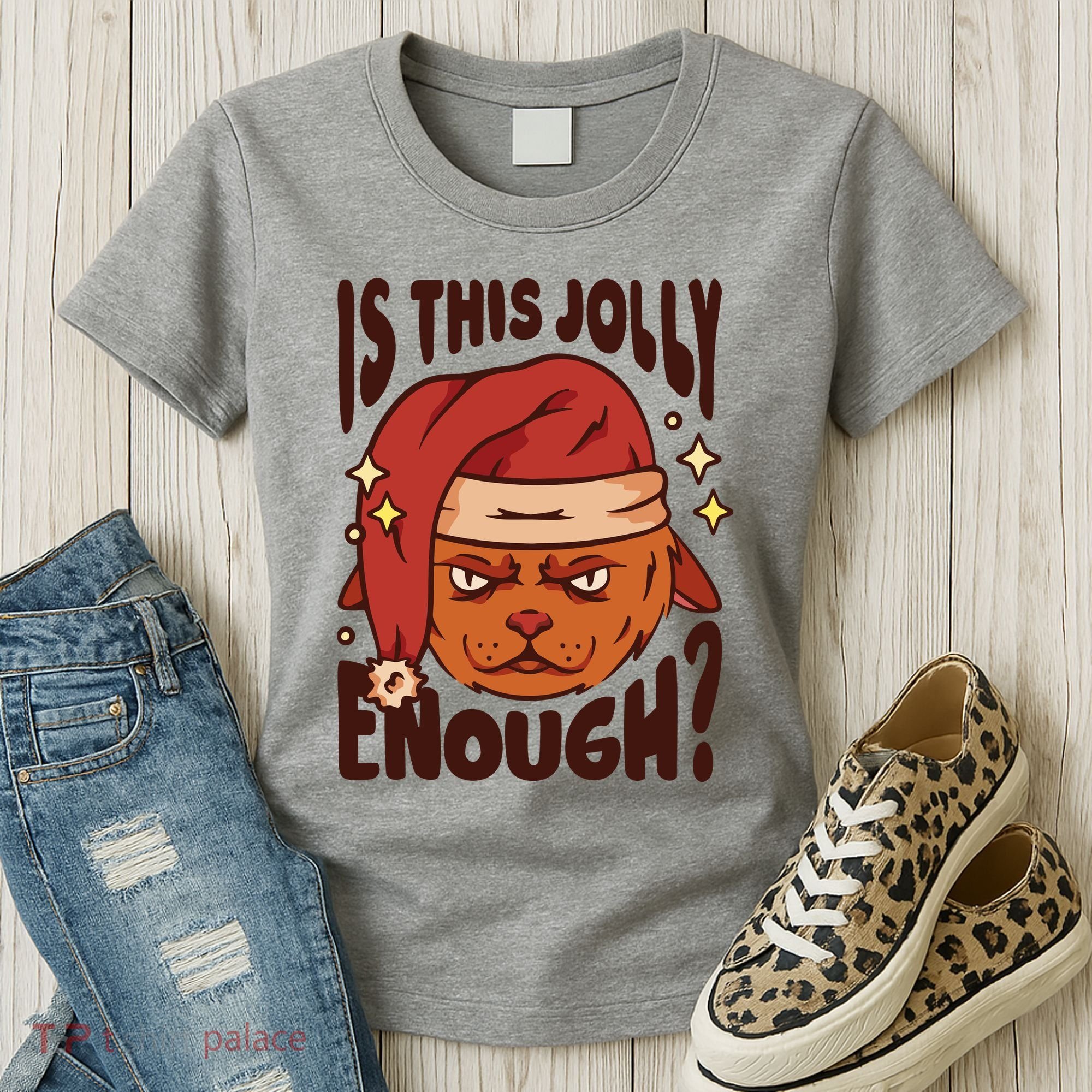 Is This Jolly Enough Anti Christmas Women's T-Shirt