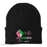 It's The Juneteenth aka For Me Freeish Since 1865 Beanie thumb 0