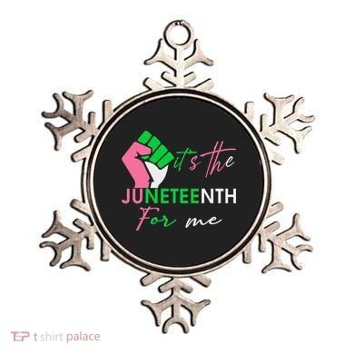 It's The Juneteenth aka For Me Freeish Since 1865 Ornament