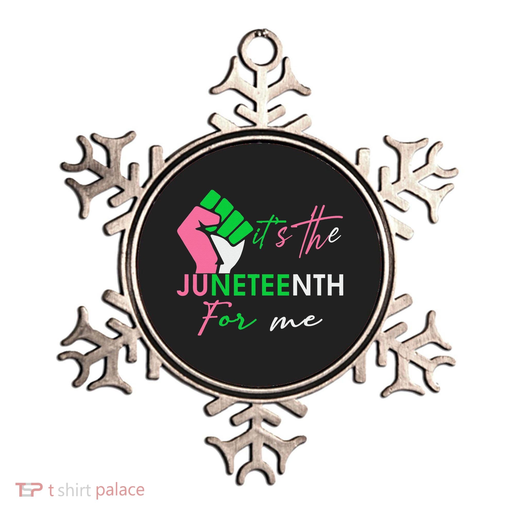 It's The Juneteenth aka For Me Freeish Since 1865 Ornament