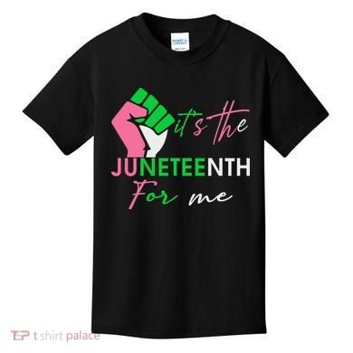 It's The Juneteenth aka For Me Freeish Since 1865 Kids T-Shirt