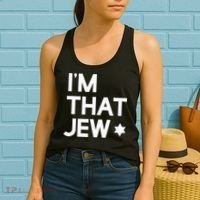IM That Jew  Political Activism Women's Tank Top thumb 2