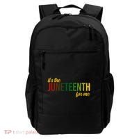 It's The Juneteenth For Me Backpack thumb 0