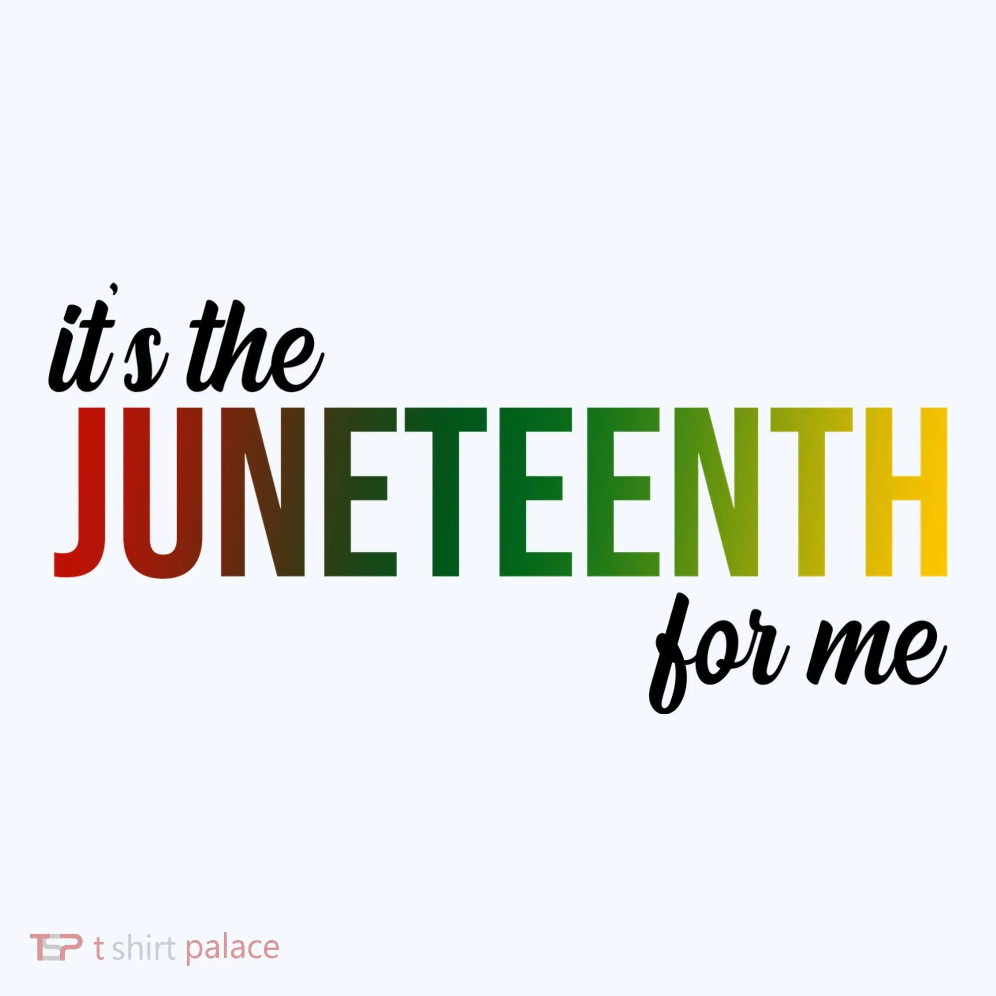It's The Juneteenth For Me Doggie Tank