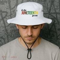 It's The Juneteenth For Me Bucket Hat thumb 2
