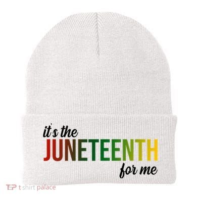 It's The Juneteenth For Me Beanie