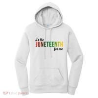 It's The Juneteenth For Me Women's Hoodie thumb 0
