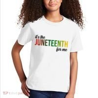 It's The Juneteenth For Me Kids T-Shirt thumb 2