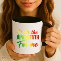 It's The Juneteenth For Me Coffee Mug thumb 3