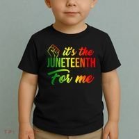 It's The Juneteenth For Me Toddler T-Shirt thumb 2