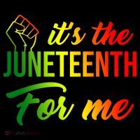 It's The Juneteenth For Me Kids Long Sleeve Shirt thumb 2