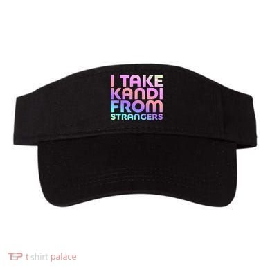 I Take Kandi From Strangers Funny Rave Edm Visor
