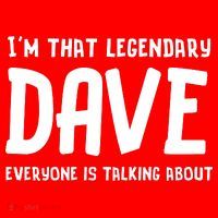 Im That Legendary Dave Everyone Is Talking About. Santa Hat thumb 1