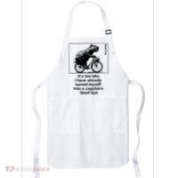 it's too late i have already turned myself into a capybara  Apron thumb 0