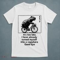it's too late i have already turned myself into a capybara  T-Shirt thumb 5