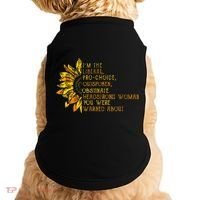 IM The Liberal Woman You Were Warned About Doggie Tank thumb 0