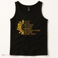 IM The Liberal Woman You Were Warned About Tank Top thumb 2
