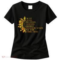 IM The Liberal Woman You Were Warned About Women's T-Shirt thumb 0