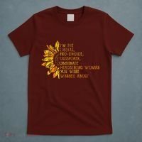IM The Liberal Woman You Were Warned About T-Shirt thumb 5