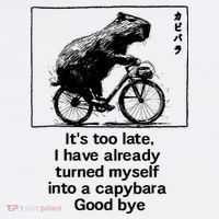 ItS Too Late I Have Already Turned Myself Into A Capybara Beanie thumb 2