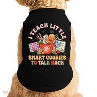I Teach Little Smart Cookies To Talk Back Speech Therapy Doggie Tank thumb 0