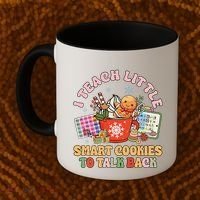 I Teach Little Smart Cookies To Talk Back Speech Therapy Coffee Mug thumb 2