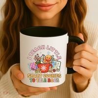 I Teach Little Smart Cookies To Talk Back Speech Therapy Coffee Mug thumb 3