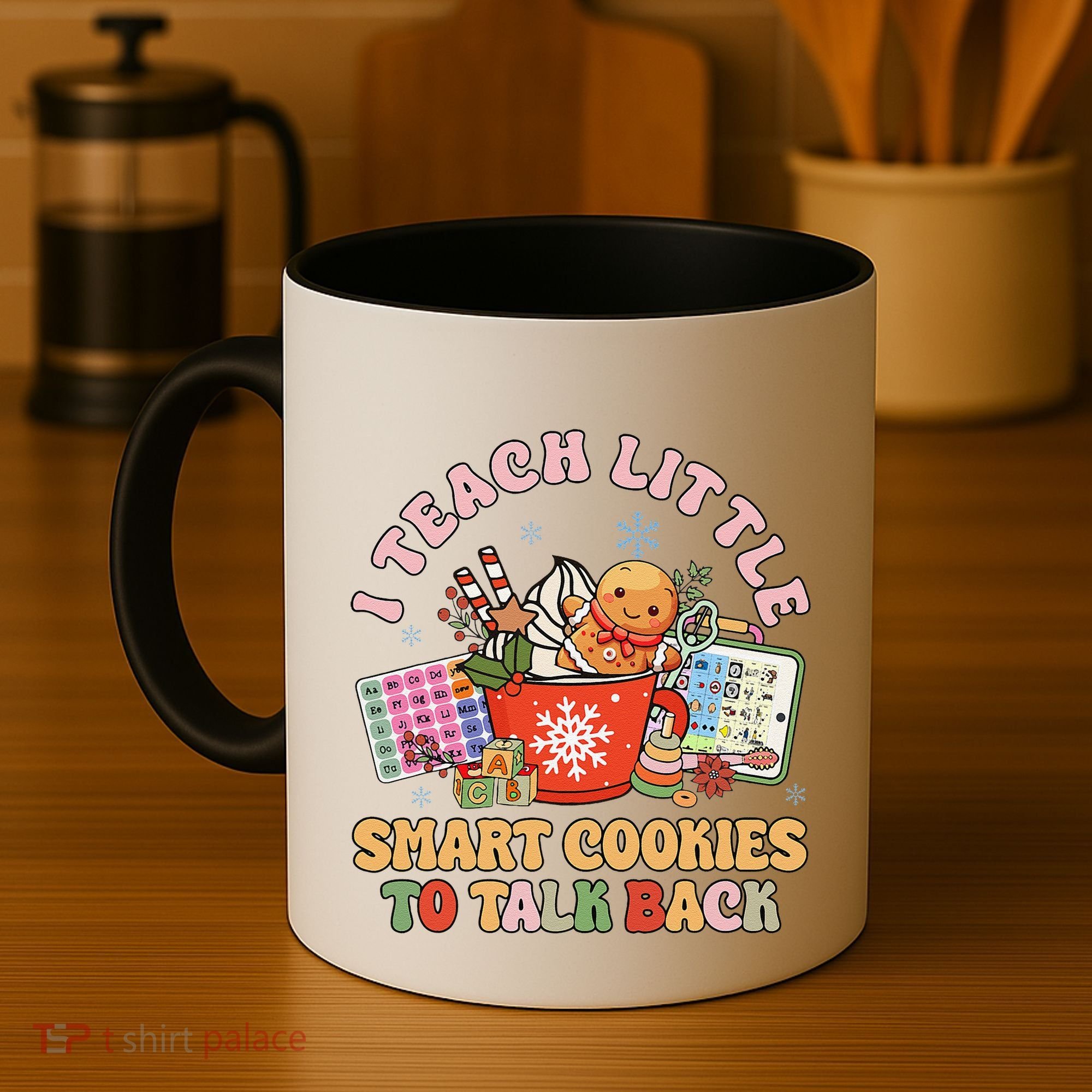 I Teach Little Smart Cookies To Talk Back Speech Therapy Coffee Mug