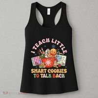 I Teach Little Smart Cookies To Talk Back Speech Therapy Women's Tank Top thumb 3