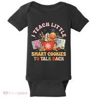 I Teach Little Smart Cookies To Talk Back Speech Therapy Baby Bodysuit thumb 0