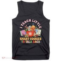 I Teach Little Smart Cookies To Talk Back Speech Therapy Tank Top thumb 0