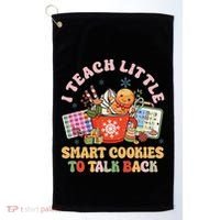 I Teach Little Smart Cookies To Talk Back Speech Therapy Golf Towel thumb 0