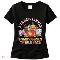 I Teach Little Smart Cookies To Talk Back Speech Therapy Women's T-Shirt thumb 0